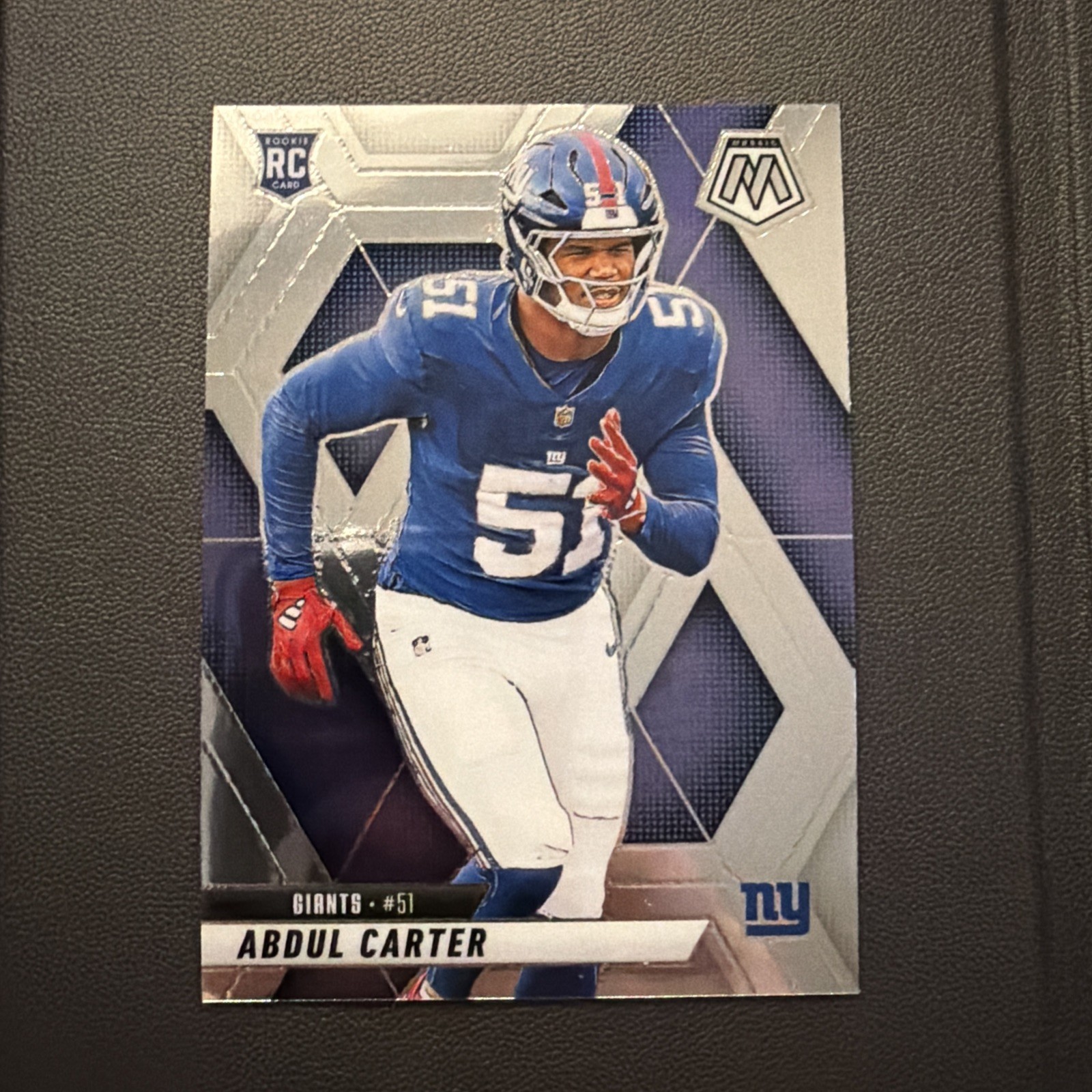 2025 Panini Mosaic - Base Rookies Abdul Carter #317 (RC)