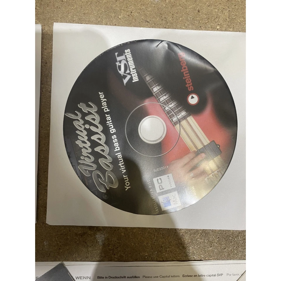 Steinberg Virtual Bassist Guitar Player VST Instrument DVD For Mac & PC Desktop - Image 4 of 4