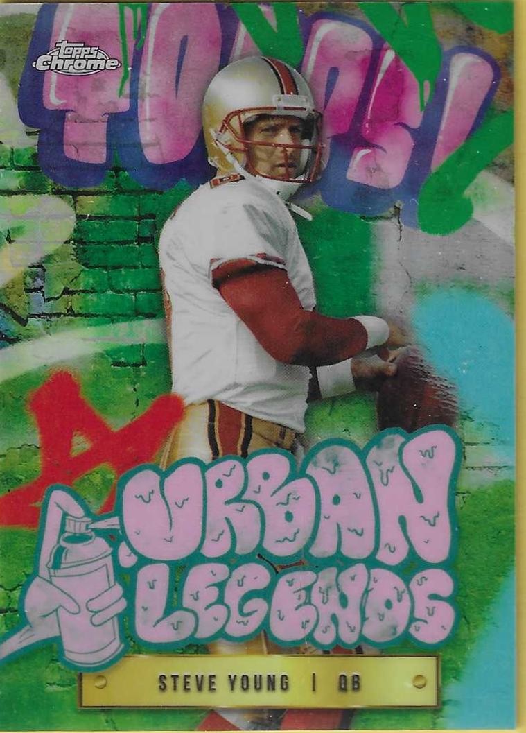 2024 Topps Chrome Urban Legends Steve Young 49'ers