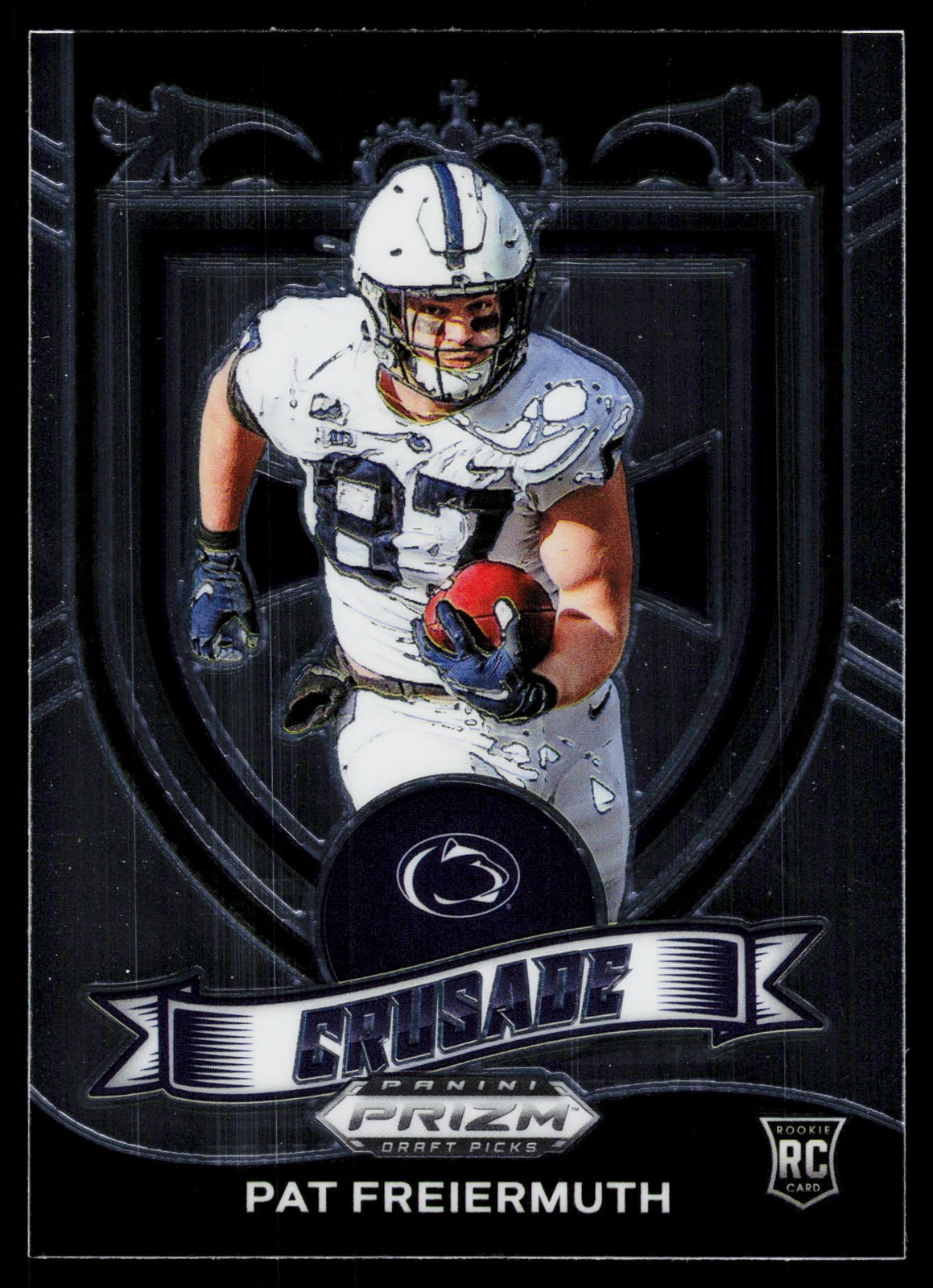 Pat Freiermuth 2021 Panini Prizm Draft Picks Collegiate Penn State Nittany Lions