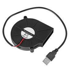 4Pcs 75mm USB Fan 75mm x 15mm Cooling Turbo Blower Fan 5V 7515 USB DC Brushle...