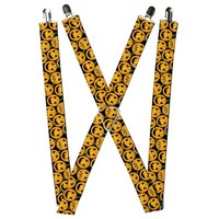 Buckle-Down Suspenders, Jack O Lantern Collage Black 1.5-Inch Wide R (Us Import)