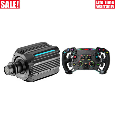 MOZA R21 Ultra 21NM DD Wheel Base Force Feedback Base + 11.8'' GS V2P GT Wheel