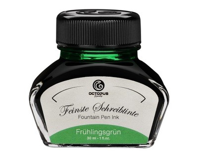 Füllhaltertinte Schreibtinte f Füllhalter Füllertinte Frühlingsgrün 30ml im Fass