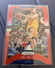 Panini Prizm 19-20 Joe Ingles Jazz #173 Ruby Wave Prizm - NEW