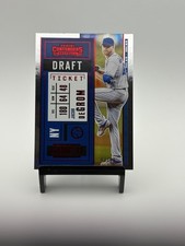 2020 Panini Contenders Jacob deGrom Red Draft Ticket /99 Texas Rangers