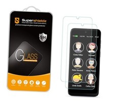  2 Pack Designed for Verizon Raz Memory Tempered Glass Screen Protector,