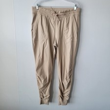 Lululemon women's Beyond The Studio Jogger Size 14 Trench Khaki Color High Rise