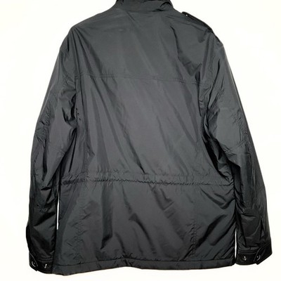 Polo Ralph Lauren Black Oxford Field Jacket Men SZ L Collegiate