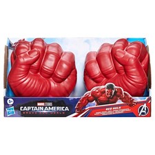 Marvel Avengers Captain America: A Brave New World Red Hulk Gamma Smash Fists