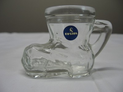 Vintage Koziol West Germany Boot Shot Glass With Handle