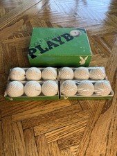 1960s Unopened Playboy Vintage Golf Balls Boxed Set