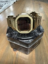 Casio G-Shock GMW-B5000GD-9 Gold Stainless Steel Men  s Watch