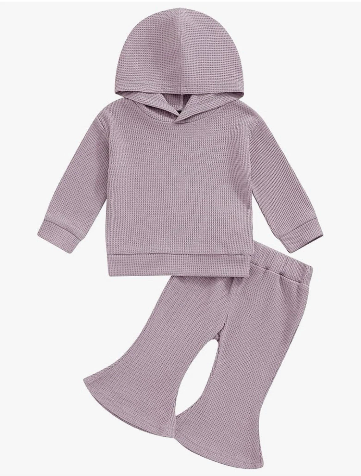 Toddler Baby Clothes Matching Pants & Hoodie Longsleeve Purple Outfit 6-12 Month