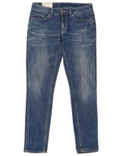 Jeans donna Dondup slim W28 L28 blu cotone CG11
