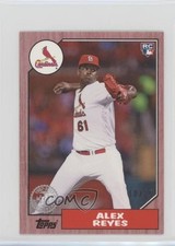 2017 Topps Mini 1987 Design Red 10/25 Alex Reyes #87-165 0b0