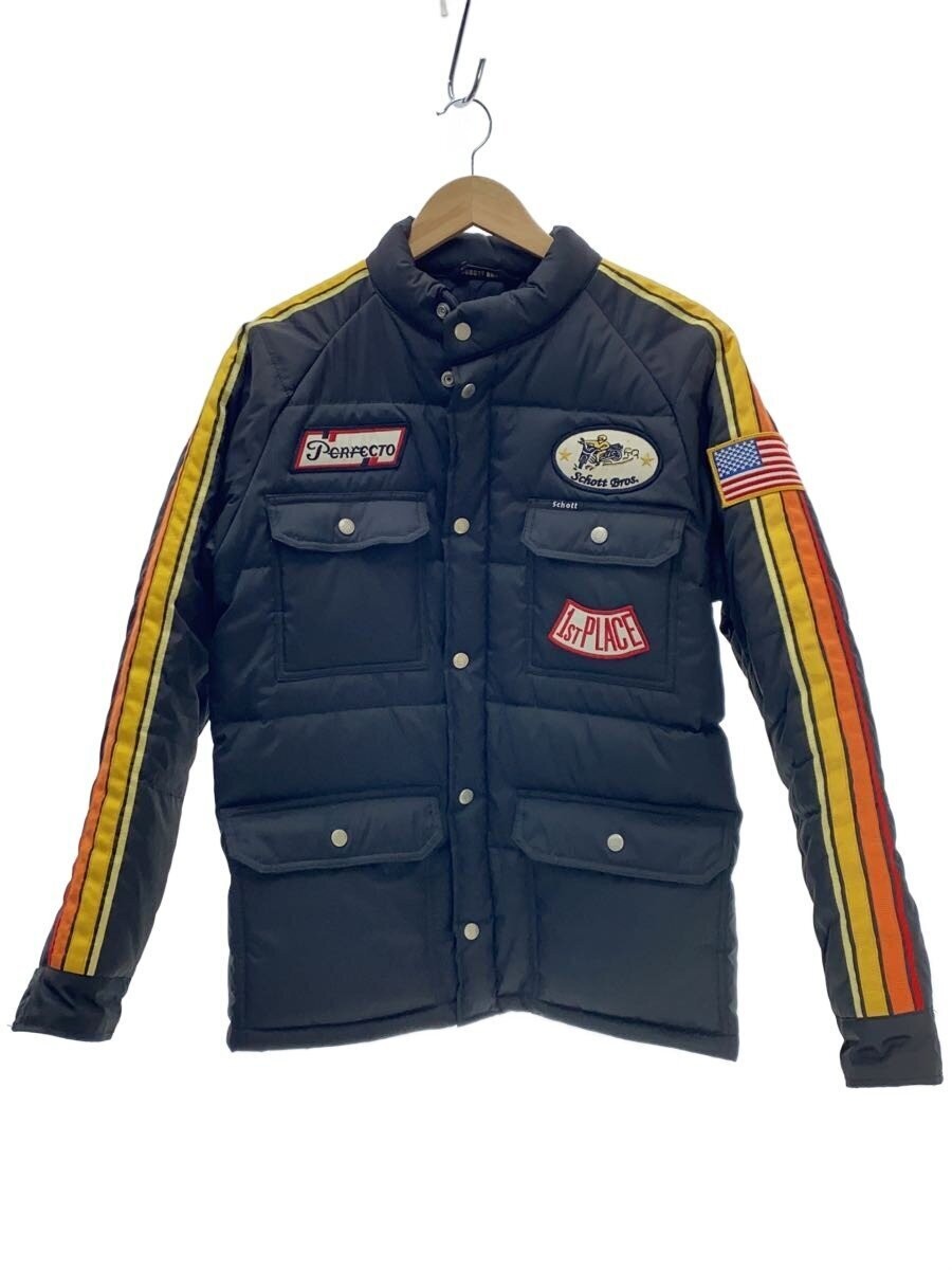 Schott Padding Jacket L Polyester Black - image 1