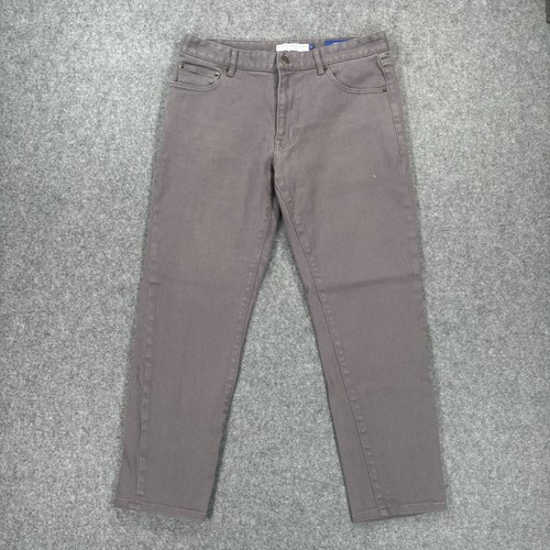 Peter Manning NYC Men's 32x27 Gray Slim Fit Travel Jeans Stretch Denim