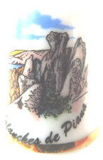 * DE A COUDRE DE COLLECTION THIMBLE - LES CALANCHES DE PIANA