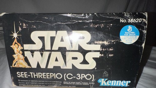 1977 kenner star wars 12” poseable see-threepio (C-3PO) Action Fig. Original Box - Picture 19 of 21