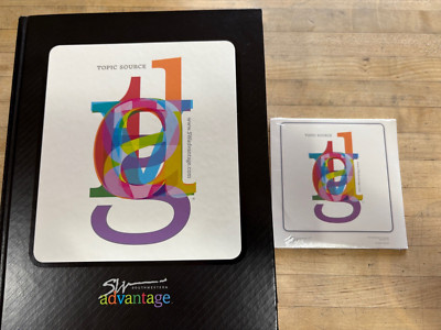 Southwestern Advantage Topic Source 2013 Hardback with DVD - VVGC