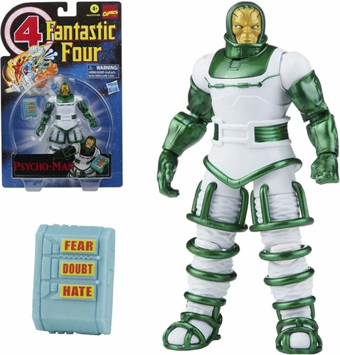 Hasbro Marvel Fantastic Four Psycho Man Vintage Figure