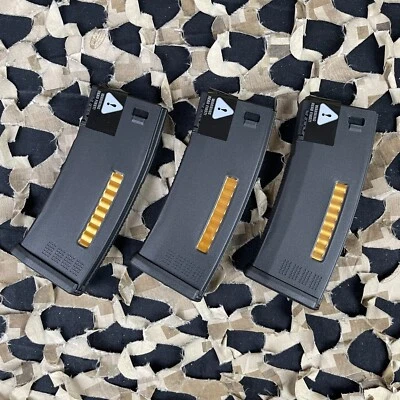 NEW KWA MS120 ERG/AEG 2.5/AEG 3 Mid-Cap Magazine - 3-Pack