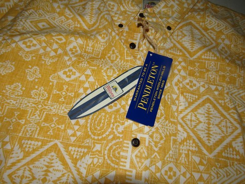 Surf Pendleton Reyn Spooner Abstract Button Up Hawaiian Shirt Size XL - Picture 3 of 8