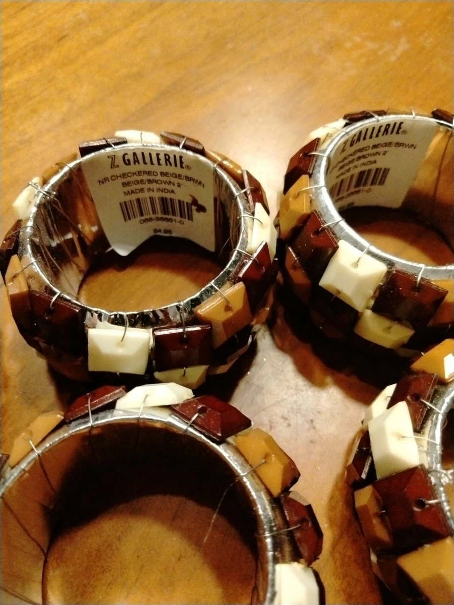 Z gallerie napkin clearance rings