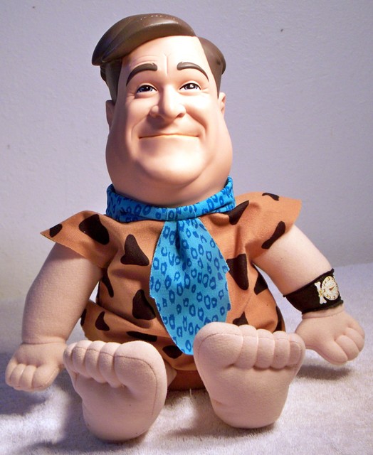 Talking Fred The Flintstone Movie 1993 John Goodman Head 16" High Soft Body eBay