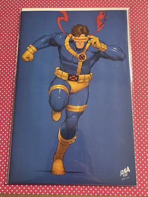 X-MEN #4 CYCLOPS DAVID NAKAYAMA VIRGIN VARIANT COVER 2022 MARVEL