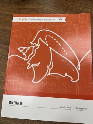 Amplify Core Knowledge Language Arts Grade K  Skills 8 Activity book NEW