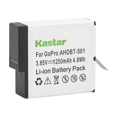 Kastar Battery for GoPro AHDBT-501 601 HERO 5 GOPRO5 AABAT-001 Sport Cameras