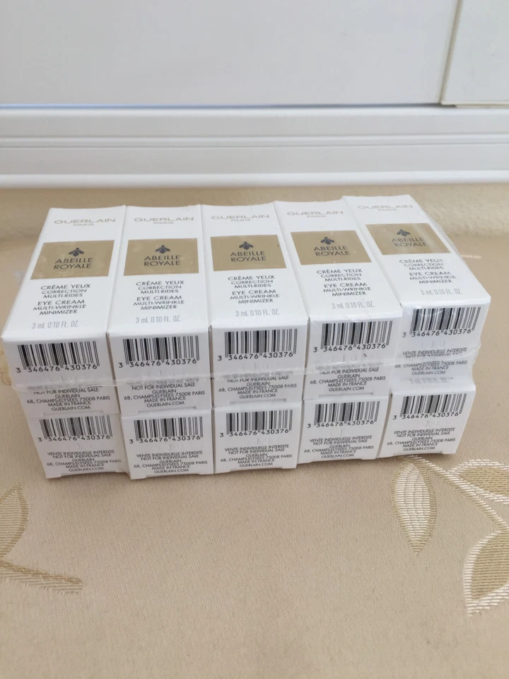 Guerlain Paris 10x Abeille Royale Eye Cream Wrinkle Minimizer Anti-aging 0.1oz - Image 4 of 4