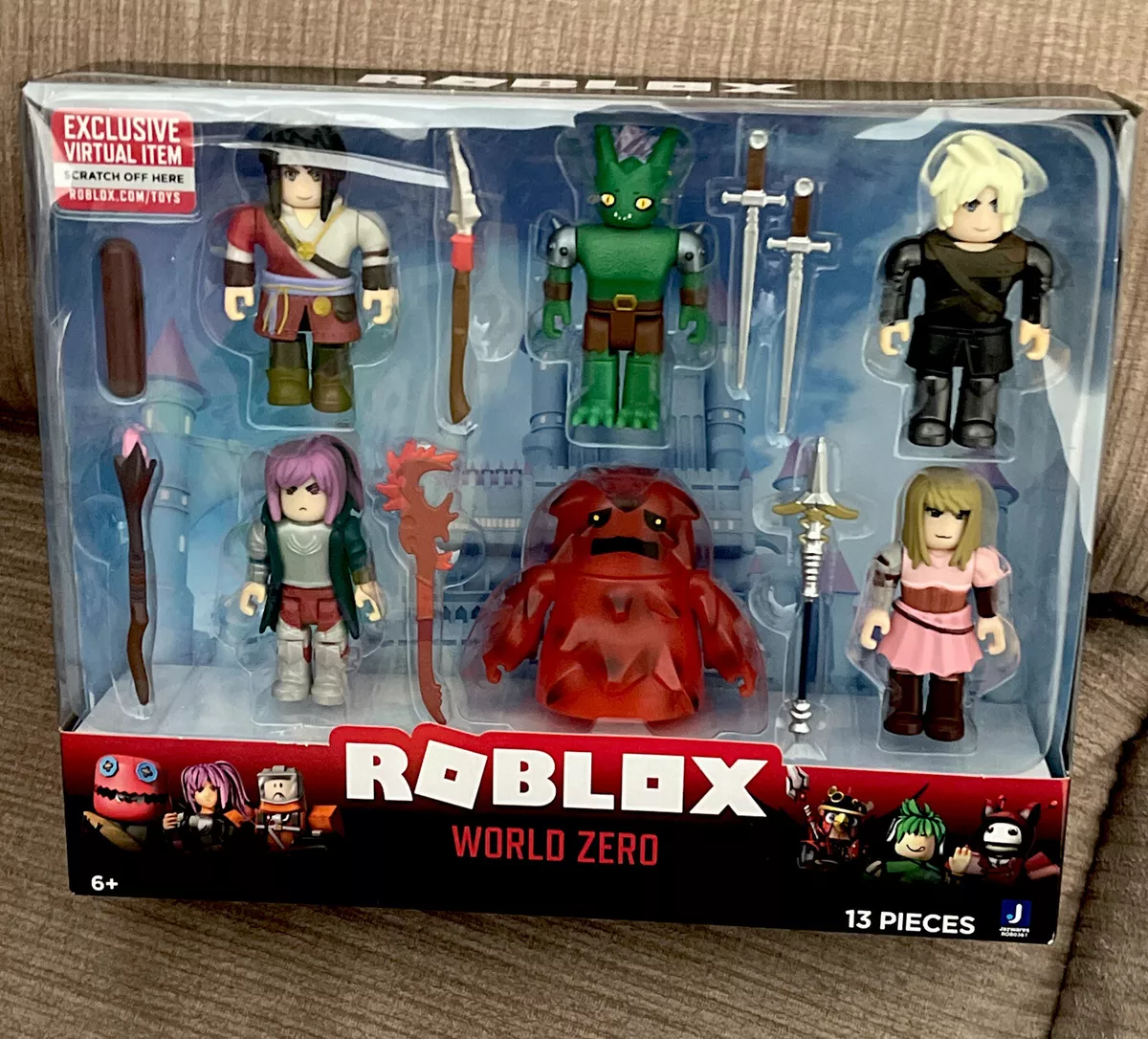 ROBLOX Action World Zero Series 5 12 Mini Figure Virtual Code Set for sale  online