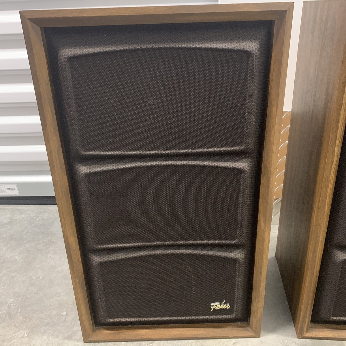 1979 Fisher 3-Way Stereo Speaker System SAT-A3 / Rare | eBay