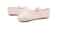 Ballet Slippers Canva Dance Shoes Girls Size 11.5 Pink New