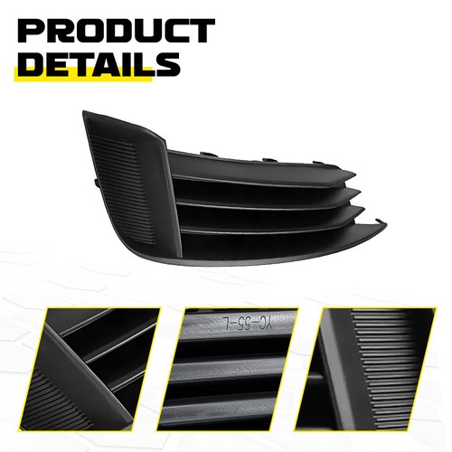 Front Bumper Fog Light Lamp Cover Grille Left Side For Audi A3 S3 2013-2017 T - Picture 6 of 9