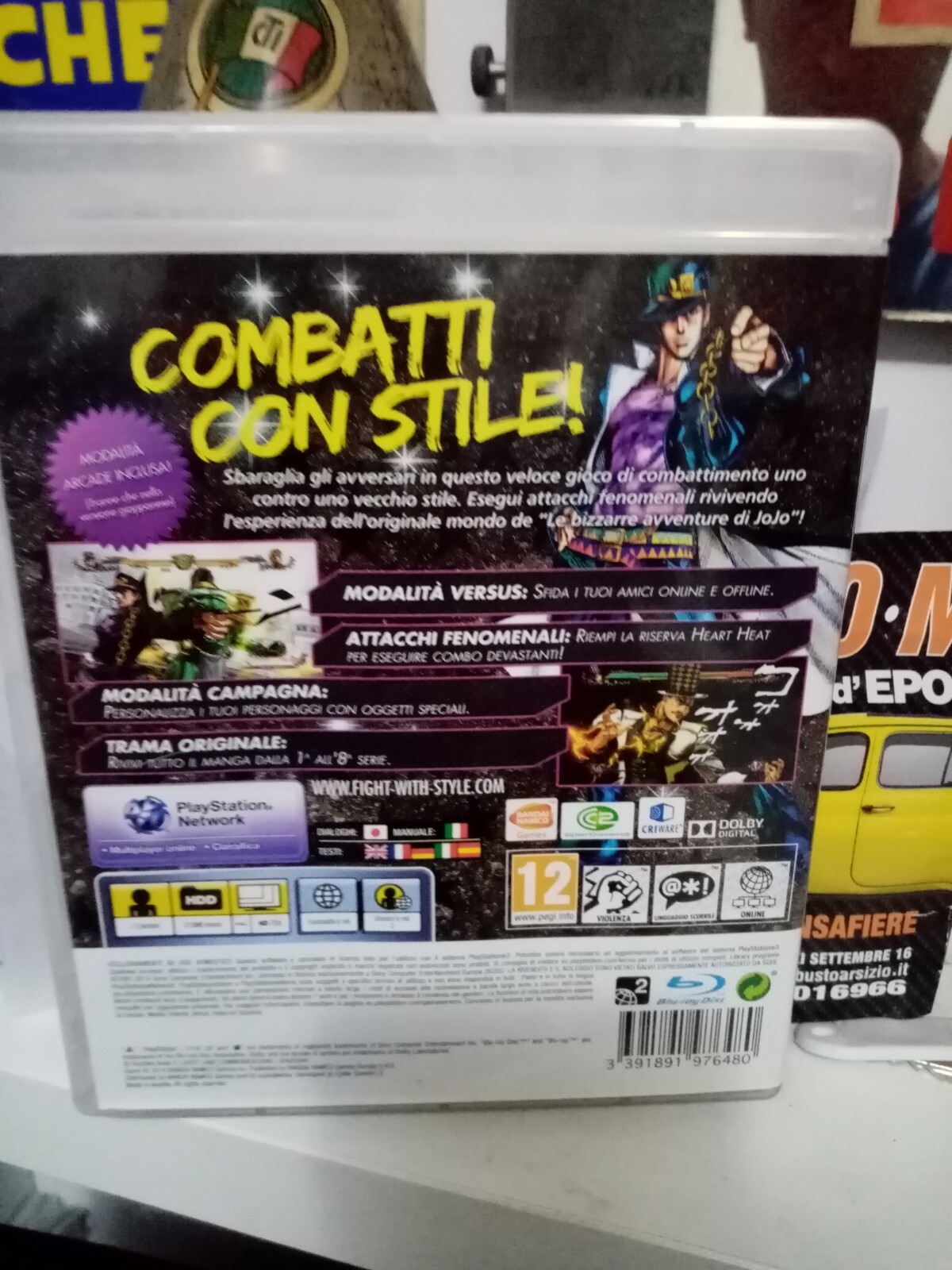 Jeu PS3 : Jojo's Bizarre Adventure All-Star Battle (FR) - Neuf Sous Blister