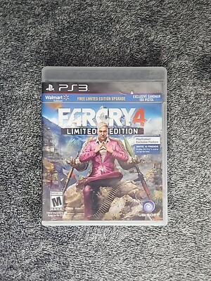 Far Cry 4 -- Limited Edition (PlayStation 3, 2014) Complete Tested Working 