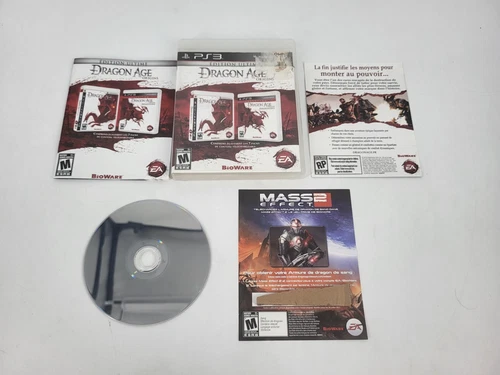 Sony Playstation 3 PS3 DRAGON AGE ORIGINS ULTIMATE EDITION FRENCH VERSION 2010