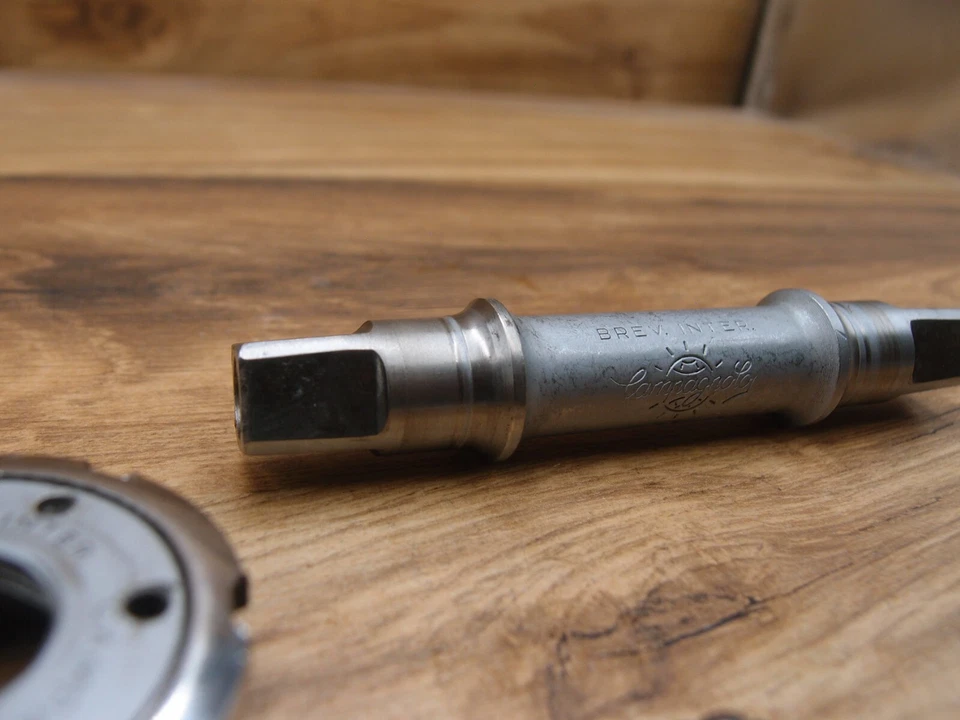 1970's road bike bottom bracket Campagnolo Record ITA / 70 mm 113 mm - Image 4 of 4