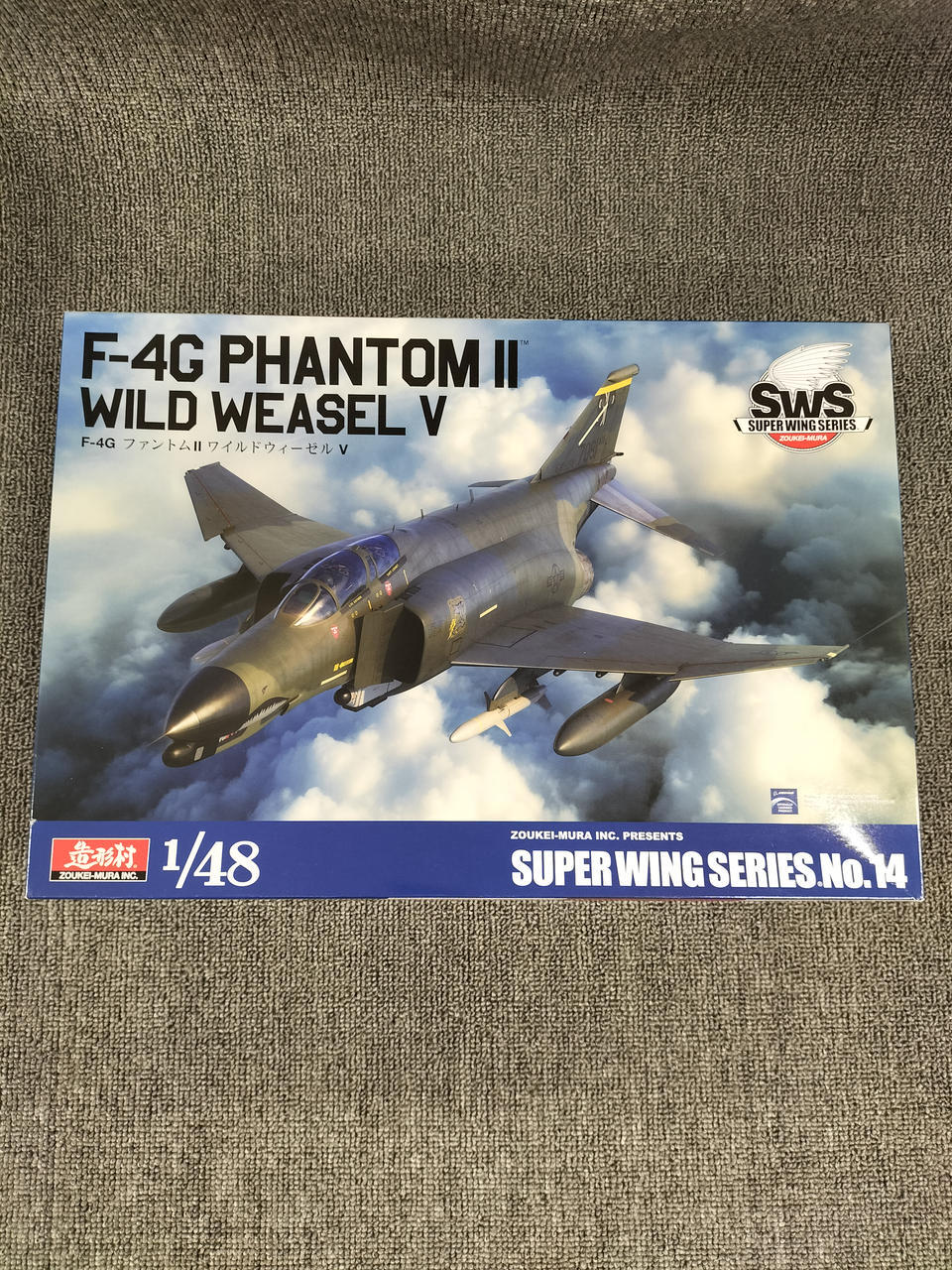 Zoukei-Mura/Volks Super Wing Series No.14 1/48 F-4G Phantom Ii Wild Weasel GWJ85