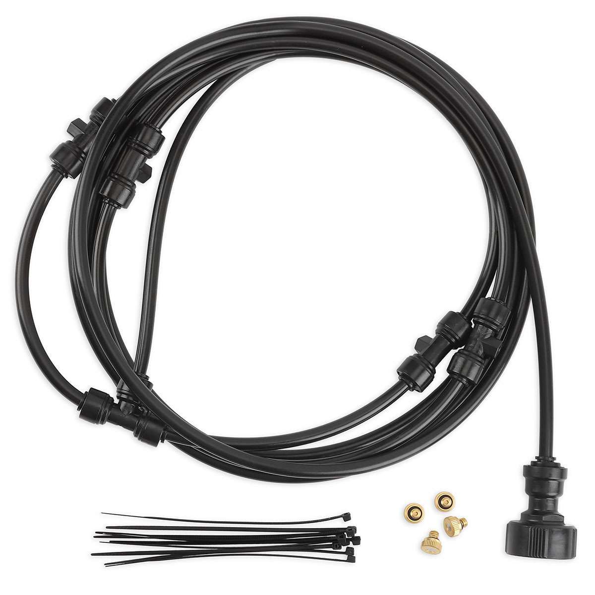 Outdoor Misting Fan Kit for a Cool Patio Breeze Water Mister Spray for Cooling