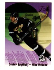 Mike Modano DALLAS STARS 1994-95 Flair CENTER SPOTLIGHT #9 Fleer