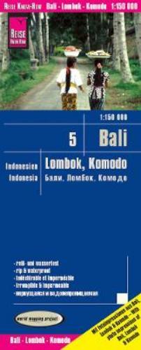 Indonesia 5 Bali / Lombok / Komodo (1:150.000) (Map)