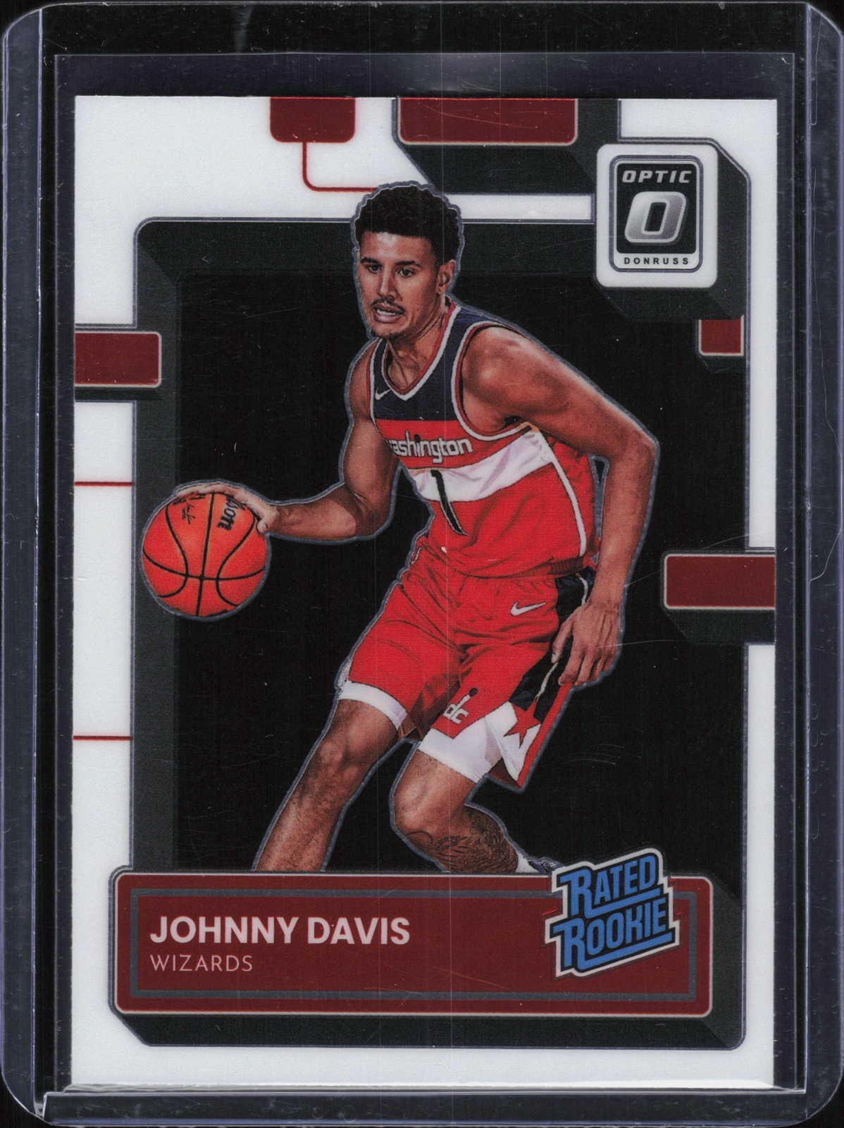 2022-23 Donruss Optic #206 Johnny Davis Rated Rookie