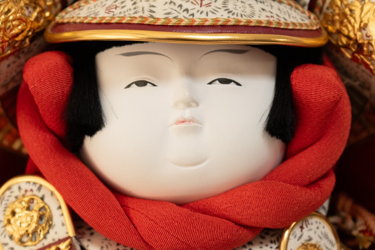 Samurai Japanese Doll Gogatsu-ningyou musya bushi Armored