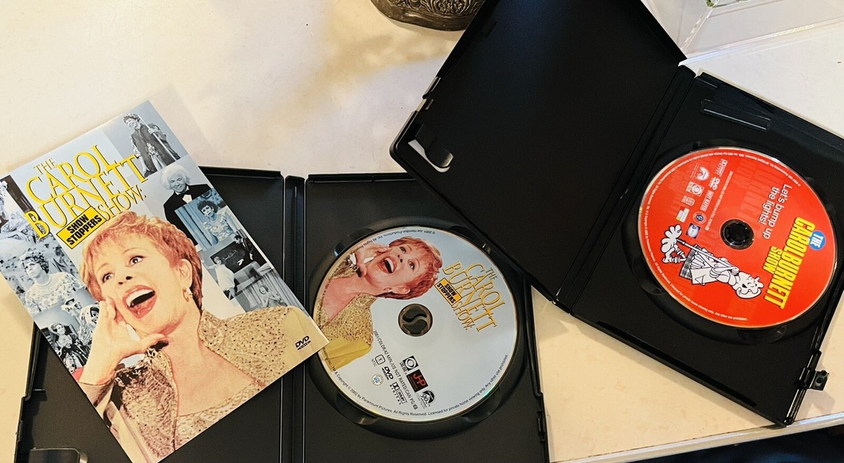 2 DVDs The Carol Burnett Show - Lets Bump Up the Lights/Show