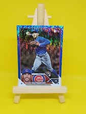 2023 Topps Series 2 Miles Mastrobuoni RC Blue Foil 974/999 SP #592 Chicago Cubs